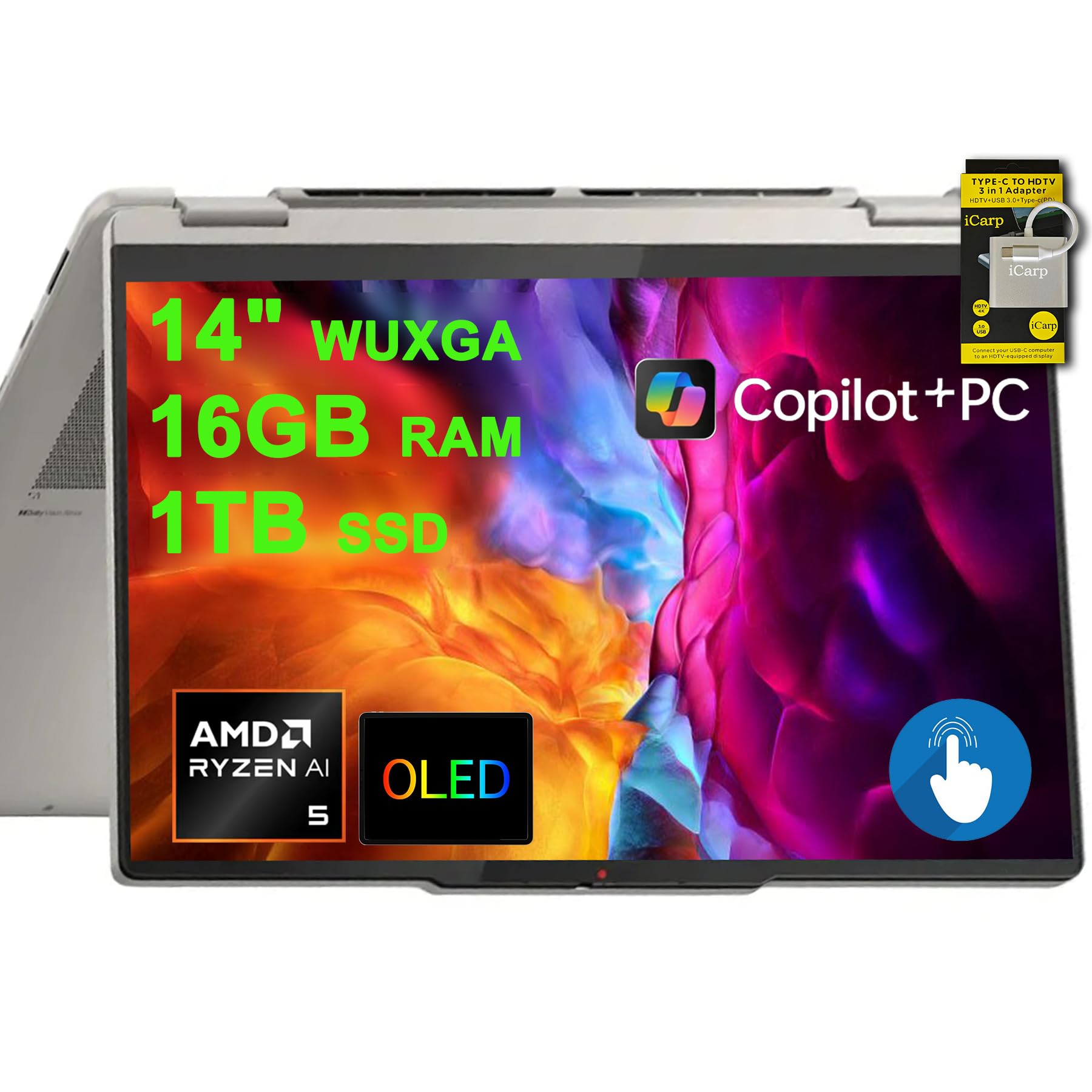 Amazon.co.jp: Lenovo Yoga 7 2-in-1 ノートパソコン 14インチ WUXGA